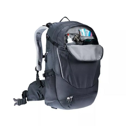 Dviračių kuprinė - Deuter Trans Alpine 22 SL Black