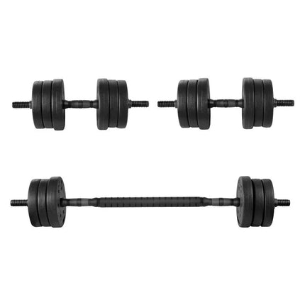 Dviračių treniruoklis Spokey Pondus 20 SPK-944223 2x 10 kg hantelių rinkinys