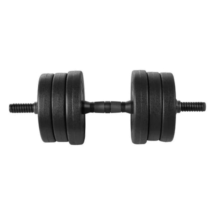Dviračių treniruoklis Spokey Pondus 20 SPK-944223 2x 10 kg hantelių rinkinys