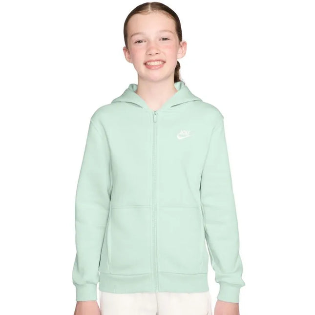 Džemperis vaikams Nike Sportswear Club Fleece, mėtų spalvos, FD3004 394