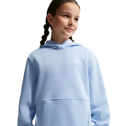 Džemperis vaikams Nike Sportswear Club Fleece, šviesiai mėlynas, FD3000 408