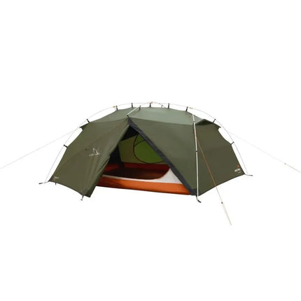 Easy Camp Rago 3 – trijų vietų kupolinė palapinė, tamsiai žalia