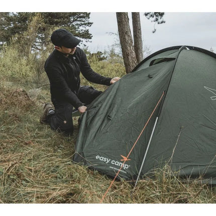 Easy Camp Rondane 3 tamsiai žalia kupolinė palapinė