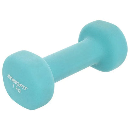 EB FIT neopreninis hantelis 1 kg, mėlynas 1029238