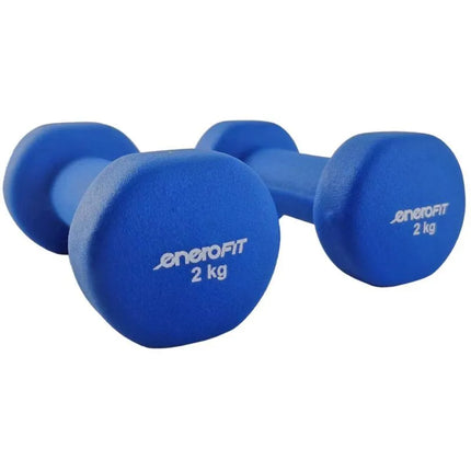 EB FIT neopreninis hantelis 2 kg mėlynas 1029252