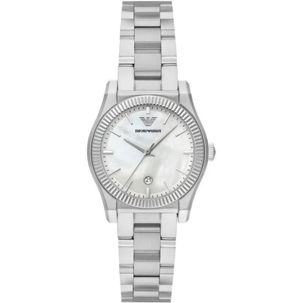 EMPORIO ARMANI AR11723 moteriškas trijų rodyklių laikrodis + DĖŽUTĖ