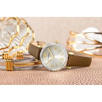 EMPORIO ARMANI Gianni T-Bar AR11770 moteriškas laikrodis + DĖŽUTĖ