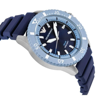 EMPORIO ARMANI World Explorer Solar AR11785 vyriškas laikrodis + DĖŽUTĖ