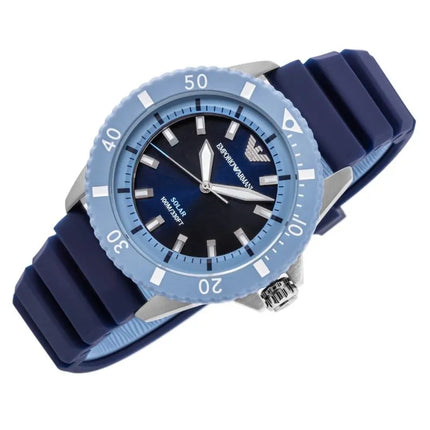EMPORIO ARMANI World Explorer Solar AR11785 vyriškas laikrodis + DĖŽUTĖ