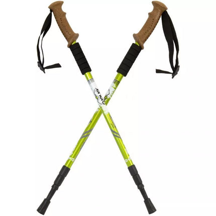 Enero Expedition žygio lazdos su dėklu, žalia 338696
