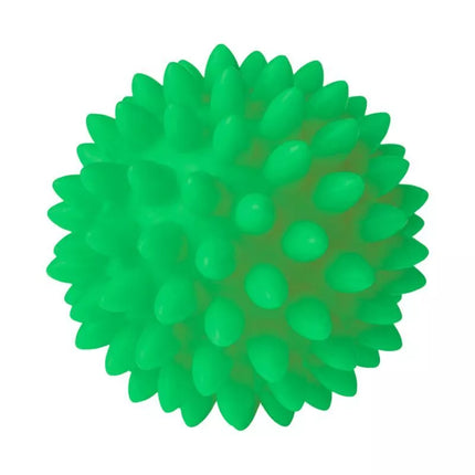 Fizjo spygliuotas kamuoliukas masažui ir reabilitacijai 5.4 cm Tullo žalias REF854