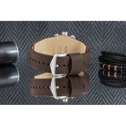 FOSSIL Coachman CH2565 vyriškas laikrodis + DĖŽUTĖ