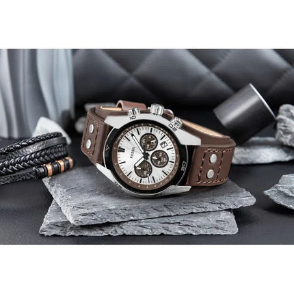 FOSSIL Coachman CH2565 vyriškas laikrodis + DĖŽUTĖ