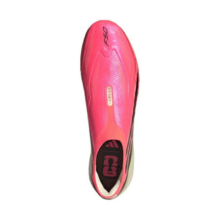 Futbolo bateliai Adidas F50 Hyperfast Elite LL FG, rožiniai, KJ6080
