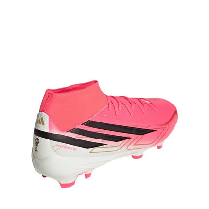Futbolo bateliai Adidas F50 Hyperfast League Mid FG, rožiniai, KJ6714