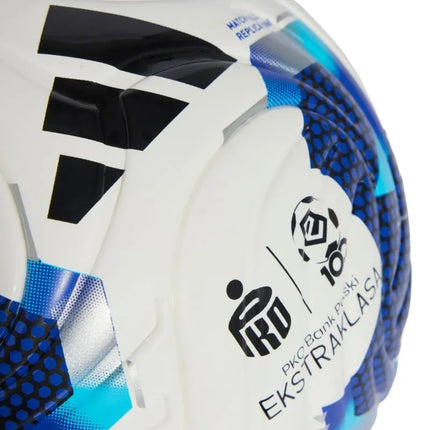 Futbolo kamuolys adidas Ekstraklasa 26/27 Mini, baltas ir mėlynas, KE5150