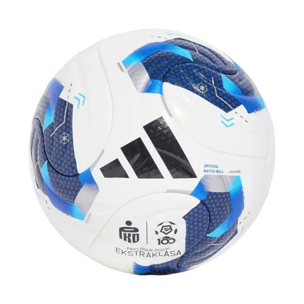 Futbolo kamuolys Adidas Ekstraklasa 26/27 Pro, baltas ir mėlynas KE5151