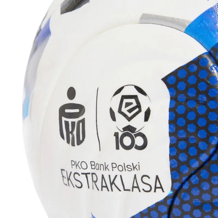 Futbolo kamuolys Adidas Ekstraklasa 26/27 Pro, baltas ir mėlynas KE5151