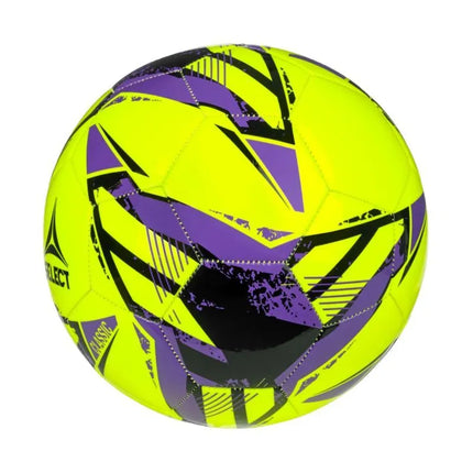 Futbolo kamuolys Select Classic v26, geltonas-violetinis-juodas, 160076