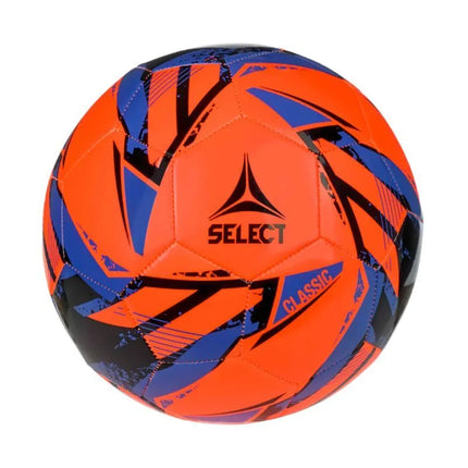 Futbolo kamuolys Select Classic v26, oranžinis-mėlynas-juodas, 160076