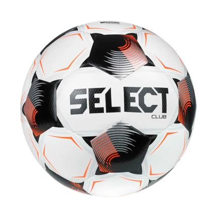 Futbolo kamuolys Select Club v26 FIFA Basic, baltas, juodas ir oranžinis 1005643/120084