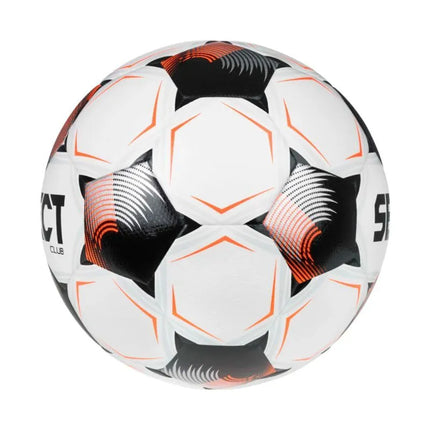 Futbolo kamuolys Select Club v26 FIFA Basic, baltas, juodas ir oranžinis 1016691/120084