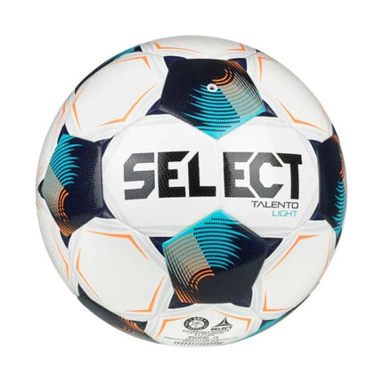 Futbolo kamuolys Select Talento Light v26 baltas-juodas-mėlynas 130008