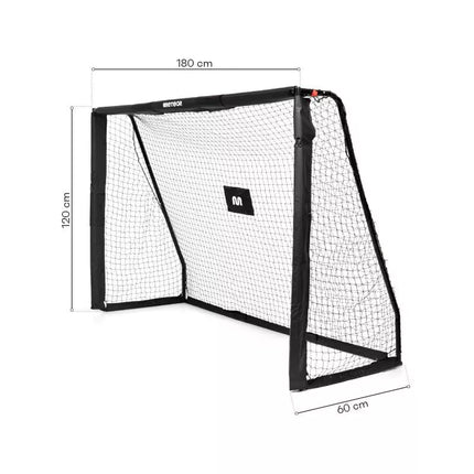 Futbolo vartai Meteor 180x120x60 cm 16926