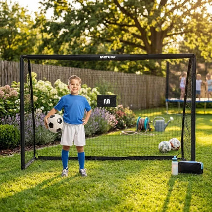 Futbolo vartai Meteor 240x160x85 cm 16927