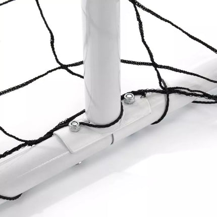 Futbolo vartai su taikinio kilimėliu Meteor 240x170x80 cm 16931