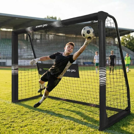 Futbolo vartai su tinkleliu 240x160x85cm ENERO PRO