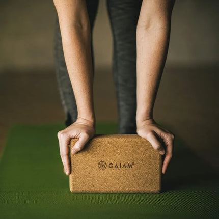 GAIAM Kamštinis jogos kubas 52292