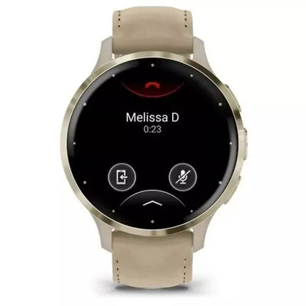 Garmin 010-02785-55 Išmanusis laikrodis / Sportinis laikrodis 3,05 cm (1,2") AMOLED 41 mm Skaitmeninis 390 x 390 px Lietimui jautrus ekranas Auksinis Wi-Fi GPS