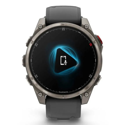 Garmin Fenix 8 PRO AMOLED 47 mm safyro ir titano sportinis laikrodis