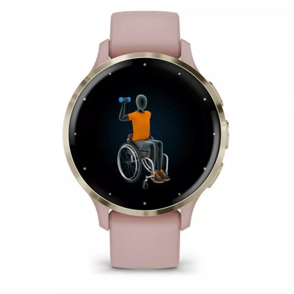 Garmin Venu 3S 41 mm laikrodis Rožinio aukso