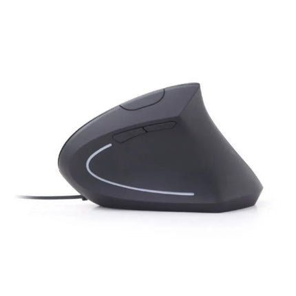 GEMBIRD MUS-ERGO-01 pelė (optinė; 3200 DPI; juoda)