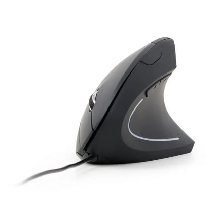 GEMBIRD MUS-ERGO-01 pelė (optinė; 3200 DPI; juoda)