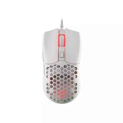 Genesis Krypton 750 Light 8000 DPI Žaidimų pelė PAW3333 RGB Balta