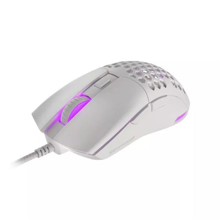 Genesis Krypton 750 Light 8000 DPI Žaidimų pelė PAW3333 RGB Balta