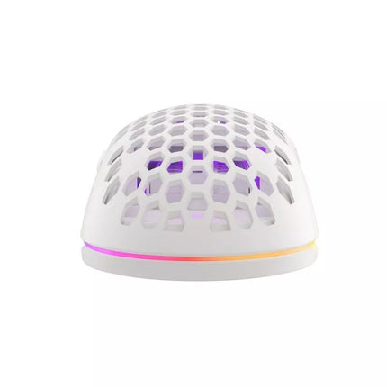 Genesis Krypton 750 Light 8000 DPI Žaidimų pelė PAW3333 RGB Balta
