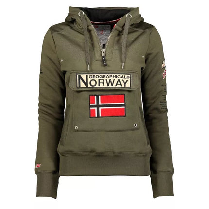 Geographical Norway Gymclass DB 054 M džemperis WW2491H/GN-Kaki