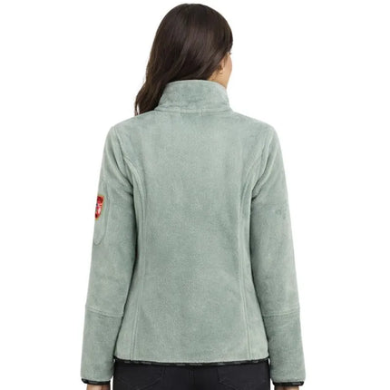 Geographical Norway moteriškas flisinis džemperis Tisaline Almond Green Db Lady 047-1 migdolų žalia (WZ7987F/GN-ALMOND GREEN)