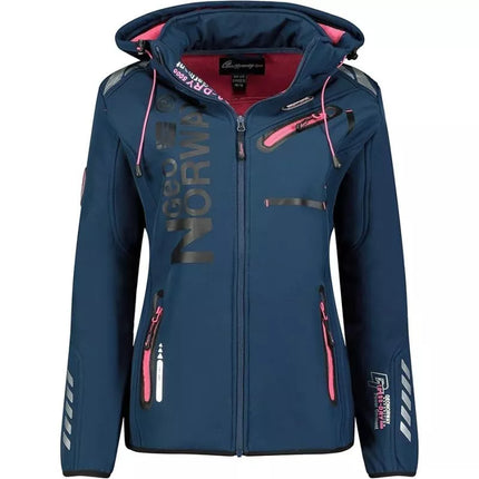 Geographical Norway WU8087F/GNO - Tamsiai Mėlyna Ryški Rožinė
