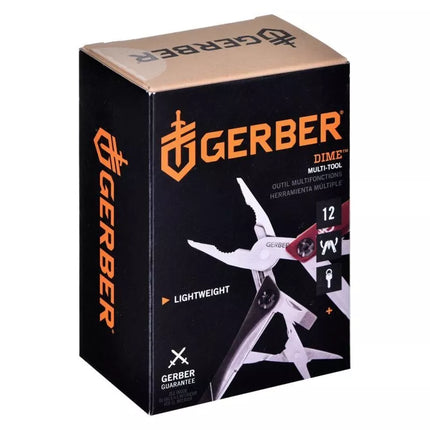 GERBER Dime Daugiafunkcis įrankis Raudonas