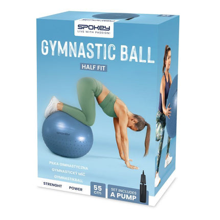 Gimnastikos kamuolys Spokey Half Fit, 75 cm, SPK-943629