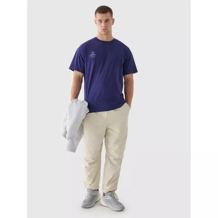 Glotnūs unisex oversize marškinėliai 4F 4FRAW24TTSHU2672-31S