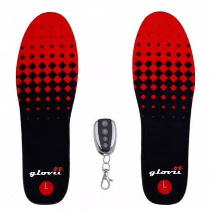 Glovii GW2M šildomas vidpadis (35, 36, 37, 38, 39, 40; juoda ir raudona)