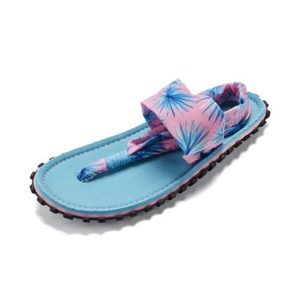 Gumbies moteriškos basutės su dirželiu NEON PALM