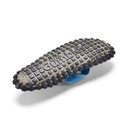 Gumbies unisex šlepetės per pirštą ISLANDER FLIP-FLOP BLUE PALMETTO