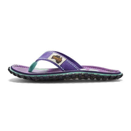 Gumbies unisex šlepetės per pirštą ISLANDER FLIP-FLOP BLUEBERRY BURST